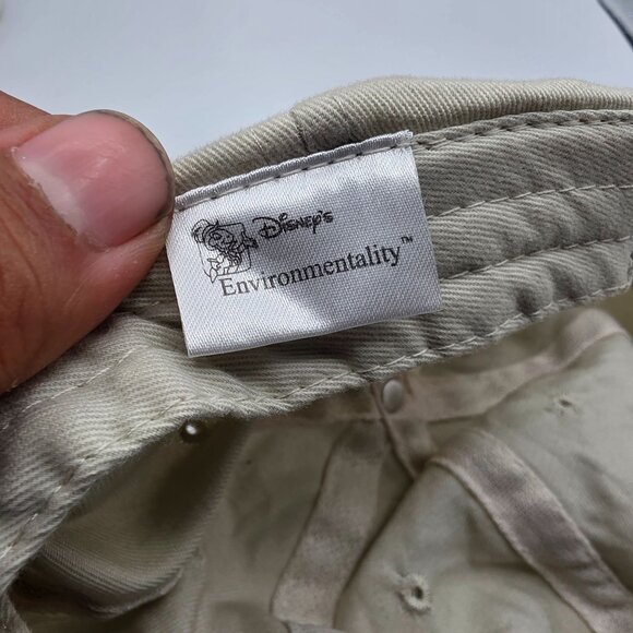 Disney Environmentality Pinocchio Jiminy Cricket Adults Beige Hat Adjustable Cap - Picture 7 of 10